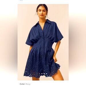 Exquise Navy Blue Dress